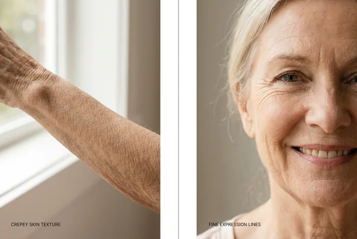 Crepey Skin vs. Wrinkles: They're Different Problems (Here's Why It Matters)