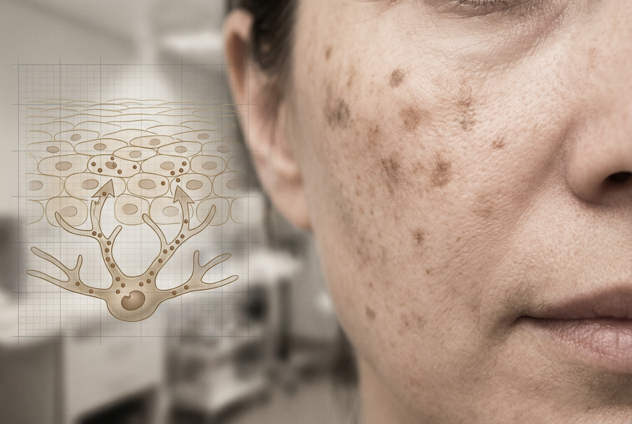 Melanin Metabolism Failure: The Real Cause of Stubborn Dark Spots After 40